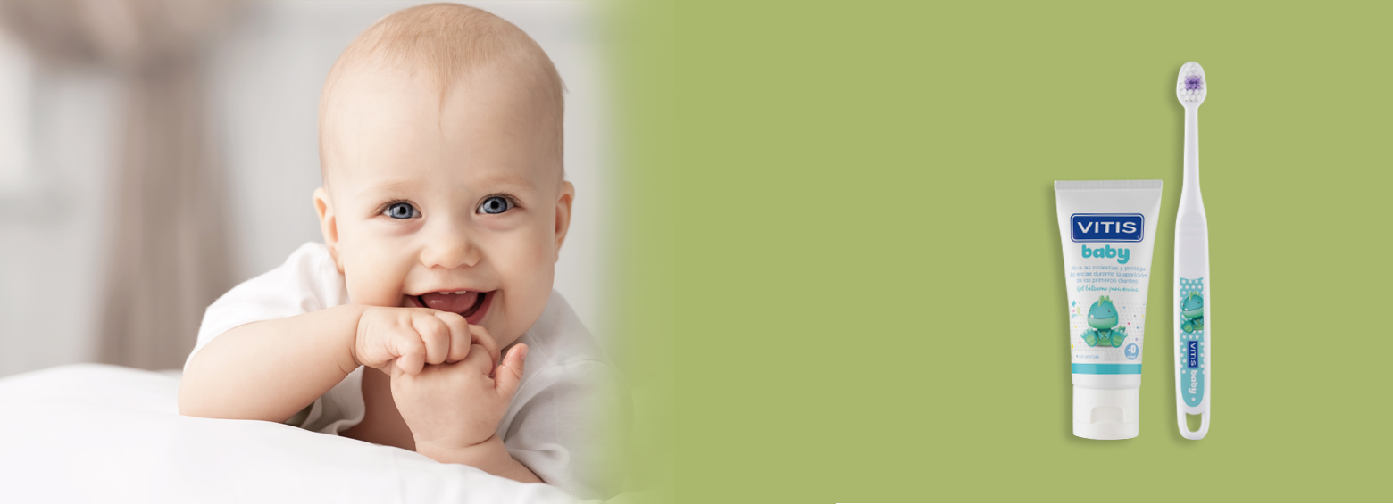 Children's daily oral hygiene range from birth
